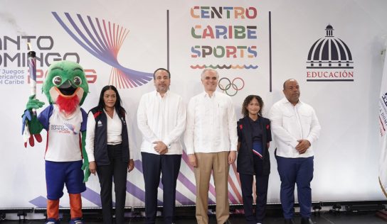 Ministerio de Educación recibe la antorcha de los XXV Juegos Centroamericanos y del Caribe Santo Domingo 2026