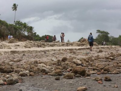 Terremotos en Venezuela provocan cambios geológicos en la costa de Trinidad y dejan cientos de animales muertos