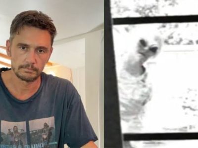 El actor James Franco causa revuelo en redes con un video de un supuesto extraterrestre que habría vigilado su casa: “No estoy actuando como un loco”
