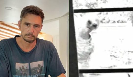 El actor James Franco causa revuelo en redes con un video de un supuesto extraterrestre que habría vigilado su casa: “No estoy actuando como un loco”
