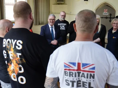 Reino Unido nacionalizó British Steel tras sanción real