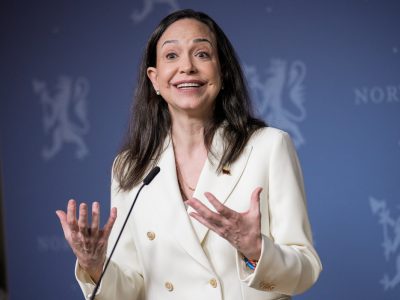 María Corina Machado afirma que Venezuela avanza hacia una transición política