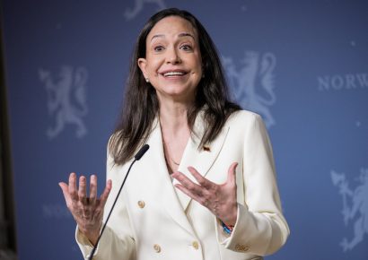 María Corina Machado afirma que Venezuela avanza hacia una transición política