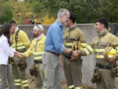 Felipe VI agradece apoyo europeo en lucha contra incendios
