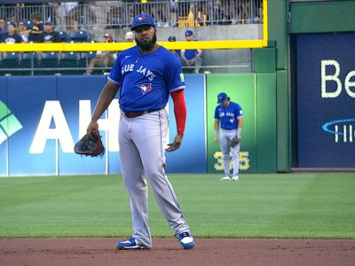 Vladimir Guerrero Jr. fuera por rigidez en la corva