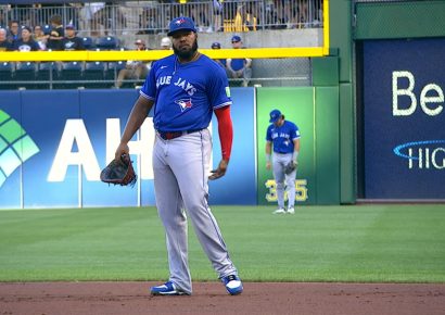 Vladimir Guerrero Jr. fuera por rigidez en la corva