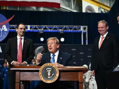 Trump anuncia nueva Academia Espacial en Estados Unidos para formar a futuras generaciones
