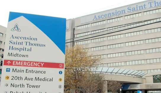Cuatro pacientes afectados por error de medicación en hospital de Nashville