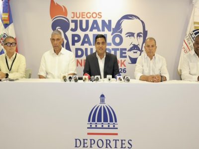 Ministerio de Deportes anuncia los Juegos Juan Pablo Duarte 2026, que reunirán a más de 2,000 atletas en Nueva York