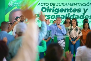 Leonel juramentará nuevos miembros de FP en Santo Domingo y Duarte