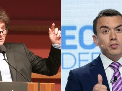 Milei viaja a Quito para reunirse con Noboa antes de asistir a la investidura de De la Espriella