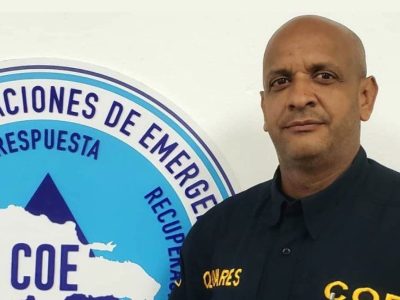 Erdwin Olivares Luciano es designado director del COE