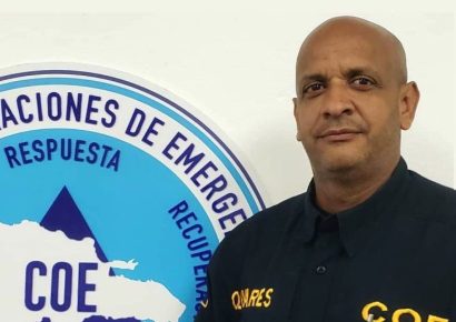 Erdwin Olivares Luciano es designado director del COE