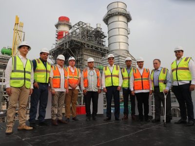 Abinader destaca avances de planta que aportará 467 MW al sistema eléctrico nacional