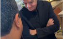 Kelvin Cruz recibe a Gianni Infantino en Punta Cana
