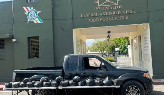 Ejército ocupa cargamento de presunta marihuana en Azua