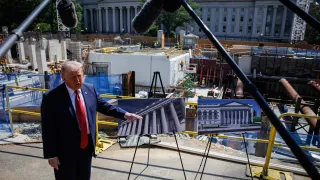 Supremo permite a Trump continuar obras del Salón de Baile