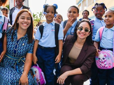 Ministra Faride Raful encabeza apertura del año escolar 2026-2027 en la Escuela República de Cuba
