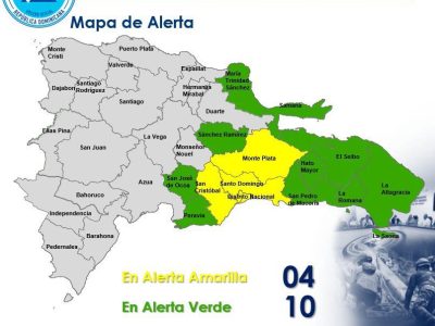 Distrito Nacional y Santo Domingo bajo vigilancia por onda tropical