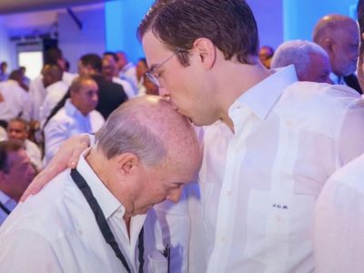 Hipólito Mejía defiende trayectoria de su nieto Juan Garrigó