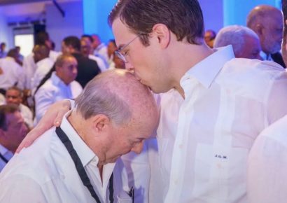 Hipólito Mejía defiende trayectoria de su nieto Juan Garrigó