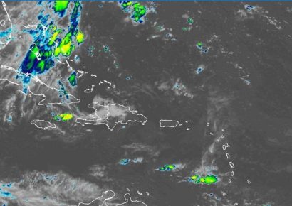 Indomet alerta sobre lluvias, tormentas eléctricas y calor intenso en el país para este lunes
