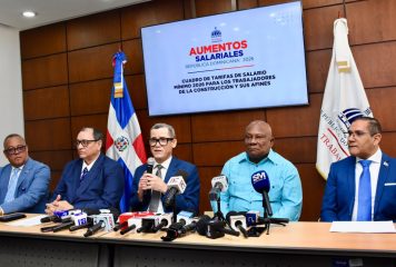 Gobierno anuncia aumento de 20 % al salario mínimo de trabajadores de la construcción