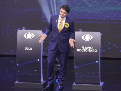 Lula y Flávio Bolsonaro se ausentan del primer debate presidencial en Brasil