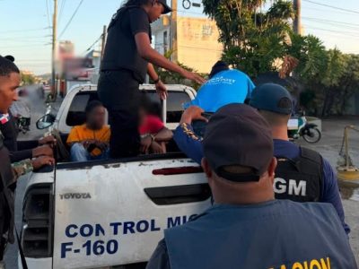 Migración detiene 997 extranjeros en operativos del 18 de agosto