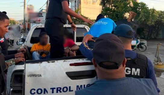 Migración detiene 997 extranjeros en operativos del 18 de agosto