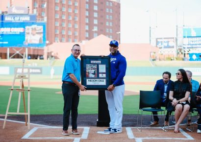Nelson Cruz ingresa al Salón de la Fama del Béisbol Triple-A de Oklahoma City