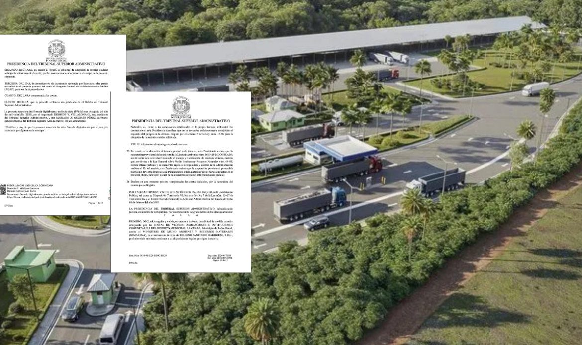 Tribunal Superior Administrativo: Planta de La Cuaba cumple requisitos legales