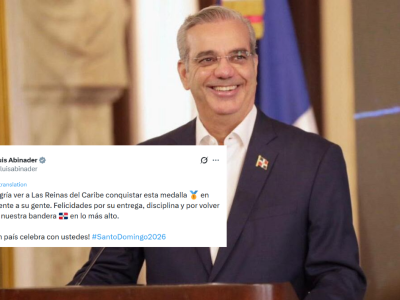 Abinader felicita a Reinas del Caribe tras conquistar oro