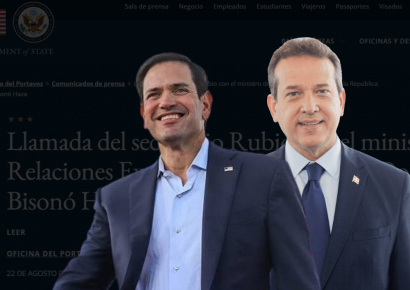 Rubio felicita a Bisonó y refuerza alianza RD–EE.UU.