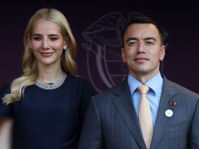 Primera dama de Ecuador pierde al hijo que esperaba junto al presidente Daniel Noboa