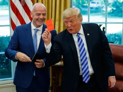 Trump respalda a Infantino en medio de la crisis interna de la FIFA