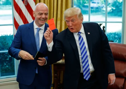 Trump respalda a Infantino en medio de la crisis interna de la FIFA