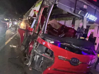 Accidente en avenida Barceló deja un muerto y dos heridos