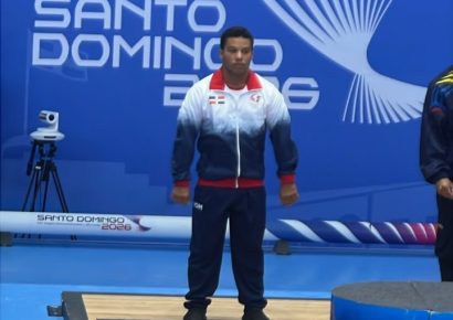 Luis García logra plata en halterofilia 60 kg