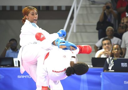Thalía Terrero da oro en karate -55 kg