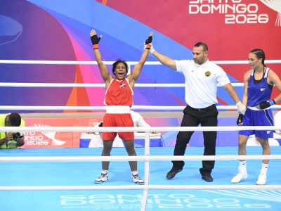Estefani Almánzar da primer oro al boxeo dominicano