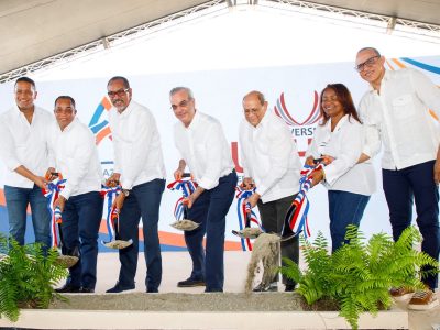 Abinader da primer picazo para nuevo campus UFHEC en San Juan