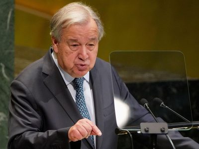 El secretario general de la ONU, António Guterres pide romper el ciclo entre guerras y hambre: «No hay tiempo que perder»