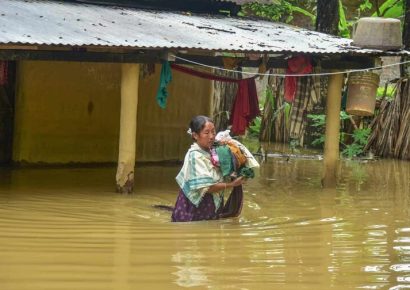 Monzón deja 136 muertos en India y más de un millón de afectados