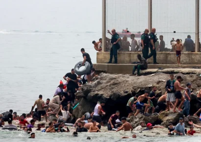 Casi 9,600 mensajes de odio en redes durante la llegada masiva de migrantes a Ceuta