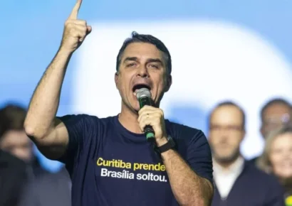 Flávio Bolsonaro arremete contra Lula y promete tratar a los narcos como terroristas