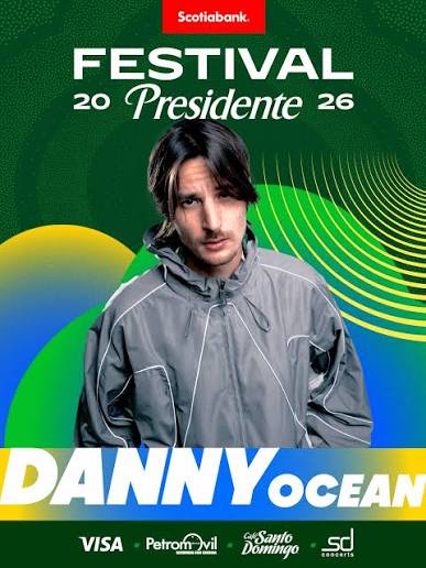 Danny Ocean se suma al Festival Presidente 2026