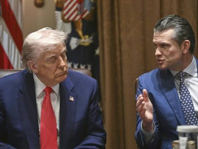 La Casa Blanca rechaza versión sobre un conflicto entre Trump y Hegseth por la falta de municiones