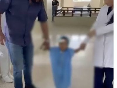 Niño de dos años sobrevive a disparo y recibe alta médica