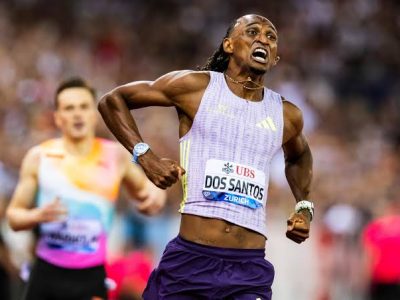 Alison Dos Santos rompe récord mundial en 400m vallas